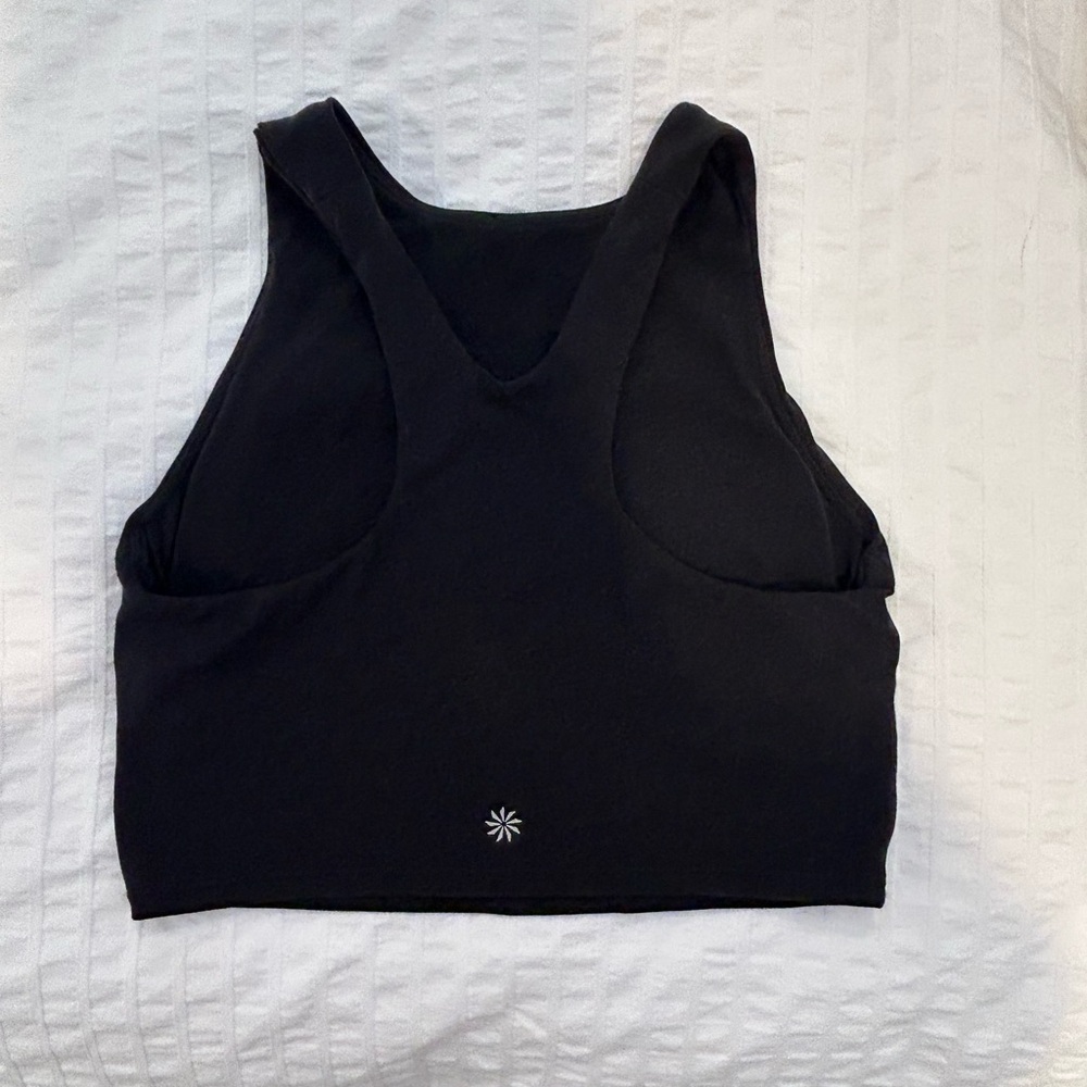 Athleta Black longline bra